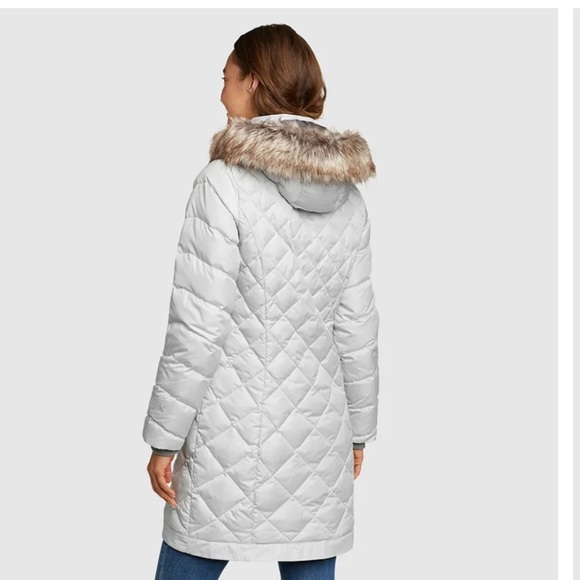 Eddie Bower Elysa down parka jacket - Picture 2 of 10